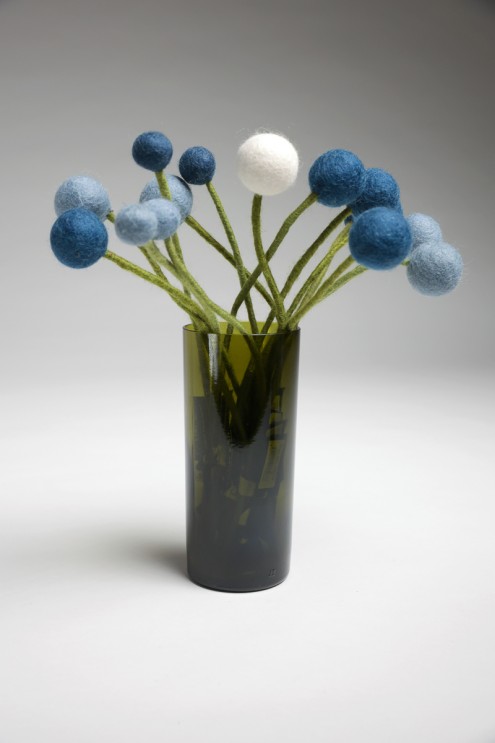 Upcycling VASE Weinflasche