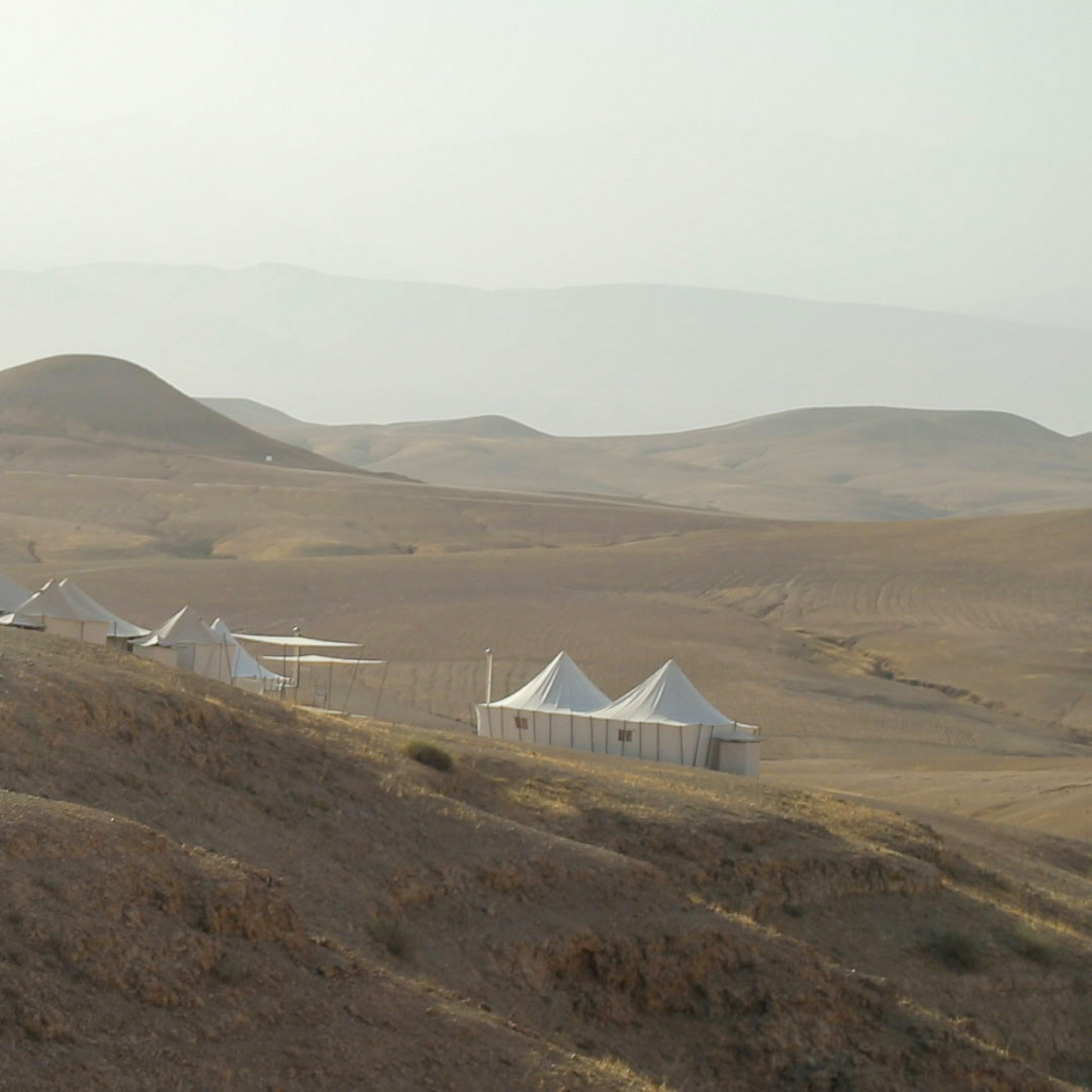 Wüste Marokko, Marrakesch, Camp in der Wüste, Shooting Accessoires aus Loden 