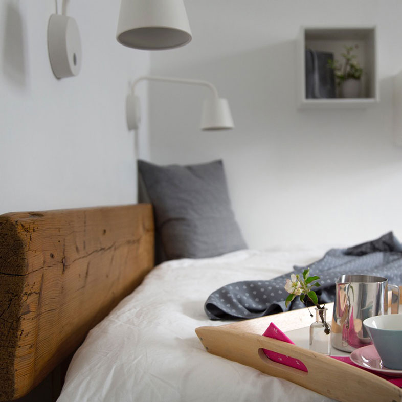 Wohnaccessoires aus Loden, Frühstück ans Bett, Hygge, Dekoration für zuhause, Interior Design, Austria