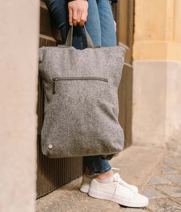 Rucksack ALEX von MONDSCHEIN – hochwertiger, leichter Lodenrucksack für Damen und Herren, ideal für Laptop, Schule, Arbeit und Freizeit