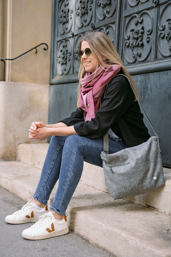 Loden-Crossbody-Tasche LOTTE – zeitloses Design aus Österreich, ideale Damenhandtasche für unterwegs